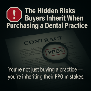 Dental practice buyer PPO risks